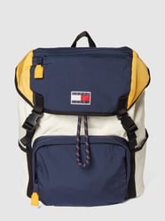 Rucksack mit Label-Patch von Tommy Jeans Blau / Türkis - 6