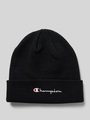 Beanie mit Label-Stitching von CHAMPION Schwarz - 32