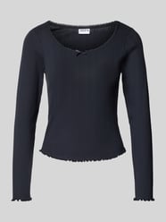 Pyjamabovendeel met kant en golvende zoom van Jake*s Casual - 26