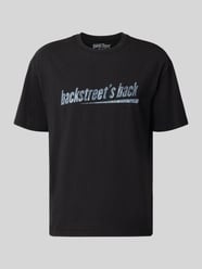 Regular Fit T-Shirt aus reiner Baumwolle Modell 'Backstreet Boys' von Mister Tee - 4