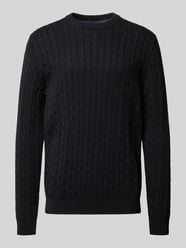 Gebreide pullover met ribboorden van Christian Berg Men - 23