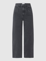 Loose Fit Jeans mit Bundfalten Modell 'Aanike' von Armedangels Grau / Schwarz - 48