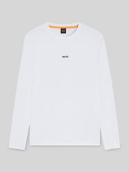 Regular Fit Langarmshirt aus Baumwoll-Mix Modell 'TCHARK' von BOSS Orange - 31