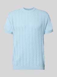 T-Shirt mit Zopfmuster von Lindbergh - 43