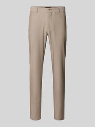 Spodnie o kroju skinny fit z wpuszczanymi kieszeniami model ‘liam’ od Matinique - 24