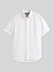 Regular Fit Kurzarmhemd aus reinem Leinen von Tommy Hilfiger - 43