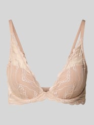 BH in semitransparentem Design mit Hakenverschluss von Calvin Klein Underwear Beige - 26