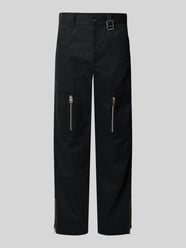 Spodnie cargo o kroju relaxed fit z bawełny merceryzowanej model ‘ROCO253’ od HUGO - 43