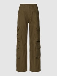 Cargohose mit aufgesetzten Taschen von REVIEW Grün - 4