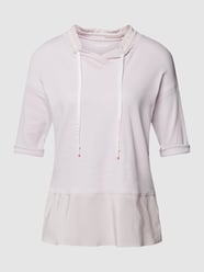 T-Shirt mit 3/4-Ärmeln von Marc Cain Rosa - 14
