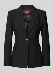 Regular fit korte blazer met viscose, model 'ABIRE' van HUGO - 46