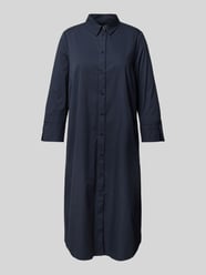 Knielanges Hemdblusenkleid mit 3/4-Arm von ROBE LÉGÈRE - 32