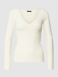 Strickpullover mit Strukturmuster Modell 'LENA' von Marciano Guess Weiß - 40