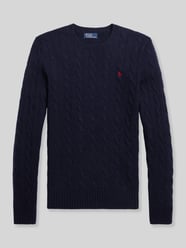 Sweter z dzianiny o kroju regular fit z mieszanki wełny i kaszmiru od Polo Ralph Lauren - 1