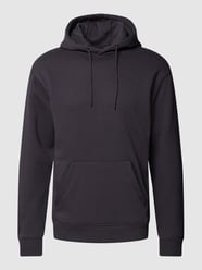 Hoodie mit Label-Design Modell 'Downton' von Blend Blau - 34