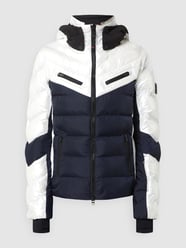 Gewatteerd jack met afneembare capuchon, model 'Farina' van FIRE + ICE Wit - 21