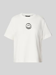 Loose fit T-shirt van puur katoen, model 'SARA METTE' van Vero Moda - 29