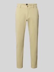 Chinosy o kroju slim fit z mieszanki bawełny model 'Kaiton1' od BOSS - 22