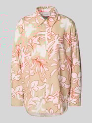 Relaxed Fit Bluse mit Schlüsselloch-Ausschnitt von MORE - 34