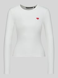 Langarmshirt mit kleinem Herz-Detail von VERO MODA - 4
