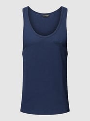 Tanktop met labelstitching van Emporio Armani Blauw - 7