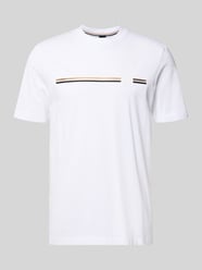 regular fit T-shirt van puur katoen model 'C-TAUT 41' van BOSS - 36