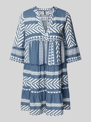 Figurumspielendes Tunikakleid aus reiner Baumwolle Modell 'DICTHE' von Vero Moda - 6