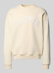 Bluza z logo i okrągłym dekoltem od BLKVIS - 5
