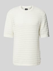 Regular Fit  T-Shirt mit Rundhalsausschnitt Modell 'CHARLES' von Only & Sons Weiß - 32