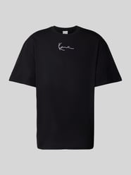 T-shirt met labelstitching en ronde hals van KARL KANI - 5
