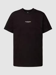 T-Shirt mit Logo-Print von G-Star Raw Schwarz - 33