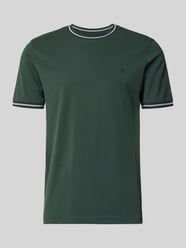 T-shirt w kroju regular fit z haftowanym logo od Christian Berg Men - 27