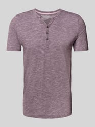 T-Shirt mit kurzer Knopfleiste von MCNEAL - 11