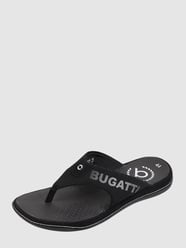 Zehentrenner mit Logo von bugatti Schwarz - 23