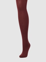 Panty met stretch, model 'Bodyline' - 50 DEN van Wolford Rood - 37