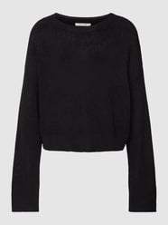 Oversized Strickpullover mit Effektgarn von REVIEW Schwarz - 14