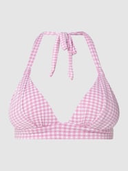 Bikini-Oberteil in Triangel-Form Modell 'Hapo Babydoll' von Banana Moon Rosa - 25