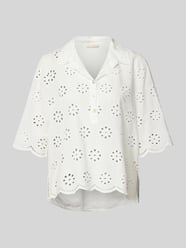 Blouse met broderie anglaise van Heartkiss - 2