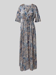 Maxikleid mit V-Ausschnitt Modell 'HILLY' von B.Young - 14
