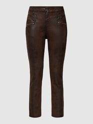 Hose mit Animal-Print Modell 'FLORIDA' von Buena Vista Braun - 44