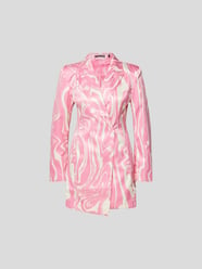 Blazerkleid mit Allover-Muster von ROTATE Pink - 41