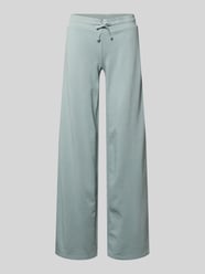 Spodnie dresowe o kroju straight fit z tunelem od REVIEW - 14