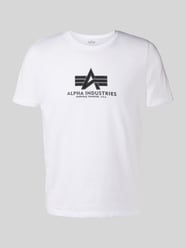 T-Shirt mit Label-Print von Alpha Industries - 43