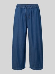 Flared Stoffhose in Denim-Optik Modell 'BARCELONA SUMMER' von Buena Vista - 20