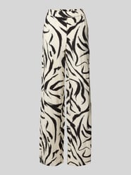 Loose Fit Stoffhose mit Strukturmuster Modell 'CLO' von Vila - 24