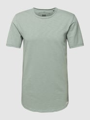T-shirt van puur katoen, model 'ONSBENNE LIFE LONGY' van Only & Sons Groen - 41