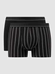 Trunks mit Stretch-Anteil im 2er-Pack Modell 'Rom' von bugatti Schwarz - 16