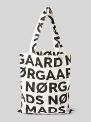 Shopper mit offenem Hauptfach und Tragegriffen von MADS NØRGAARD - 10