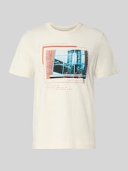 t-shirt o kroju regular fit z czystej bawełny od Tom Tailor - 5