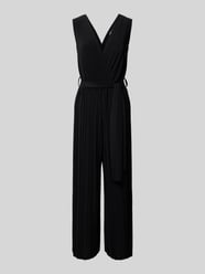 Jumpsuit mit Plisseefalten Modell 'Romper' von ZABAIONE Schwarz - 18